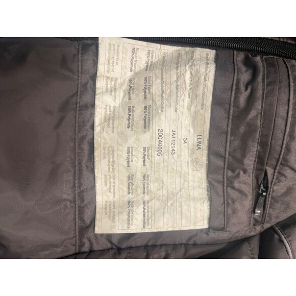 REV’IT Women’s Motorcycle Jacket Black Grey Sz 34 - Picture 11 of 12